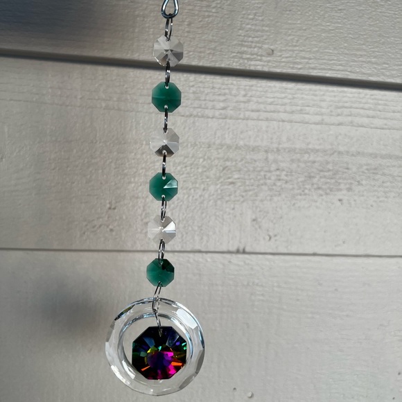 Gorgeous Glass Crystal And Vitriol Sun Catcher - Picture 7 of 7